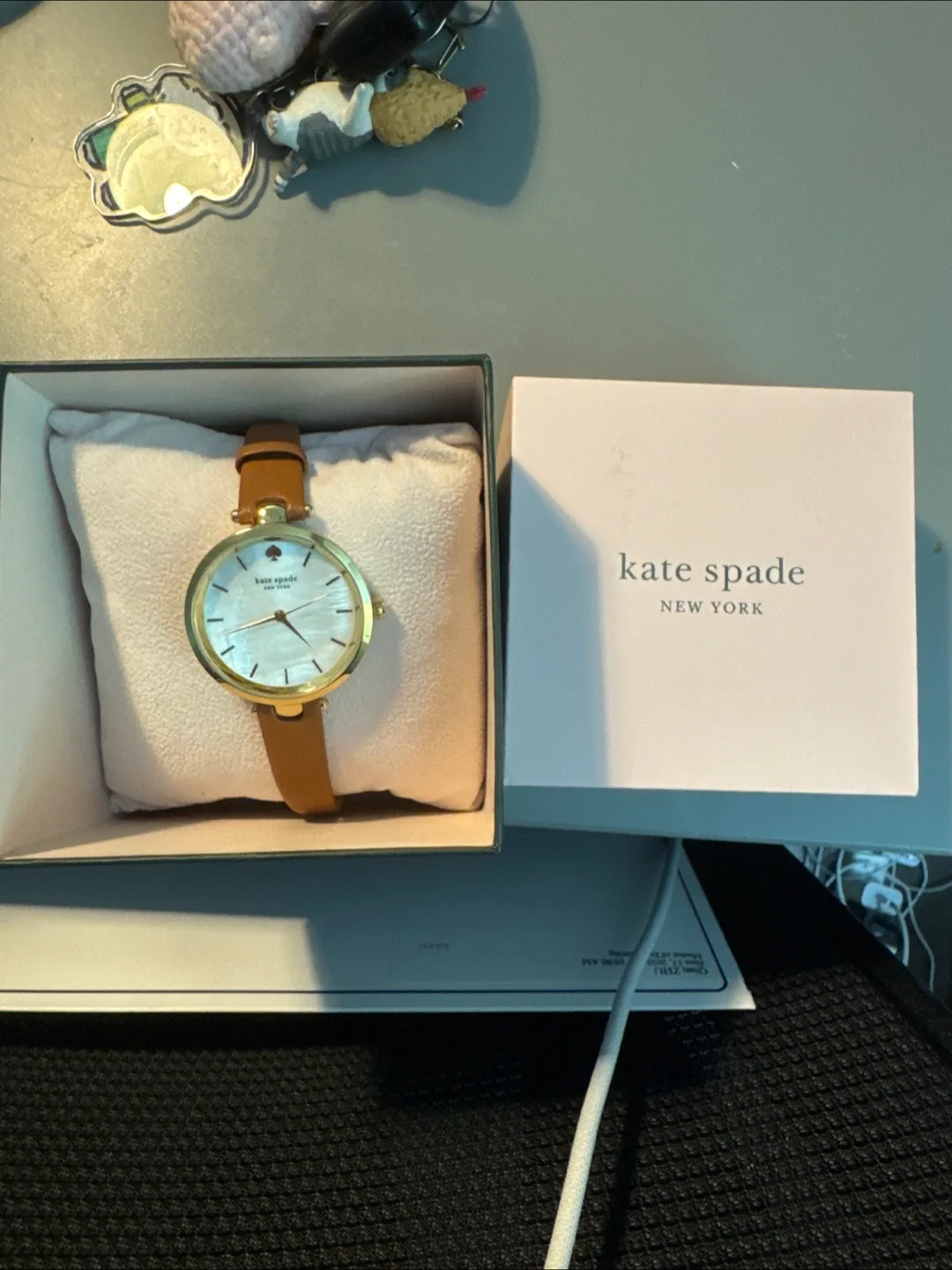 Kate Spade New York Watch with Leather Strap thumbnail