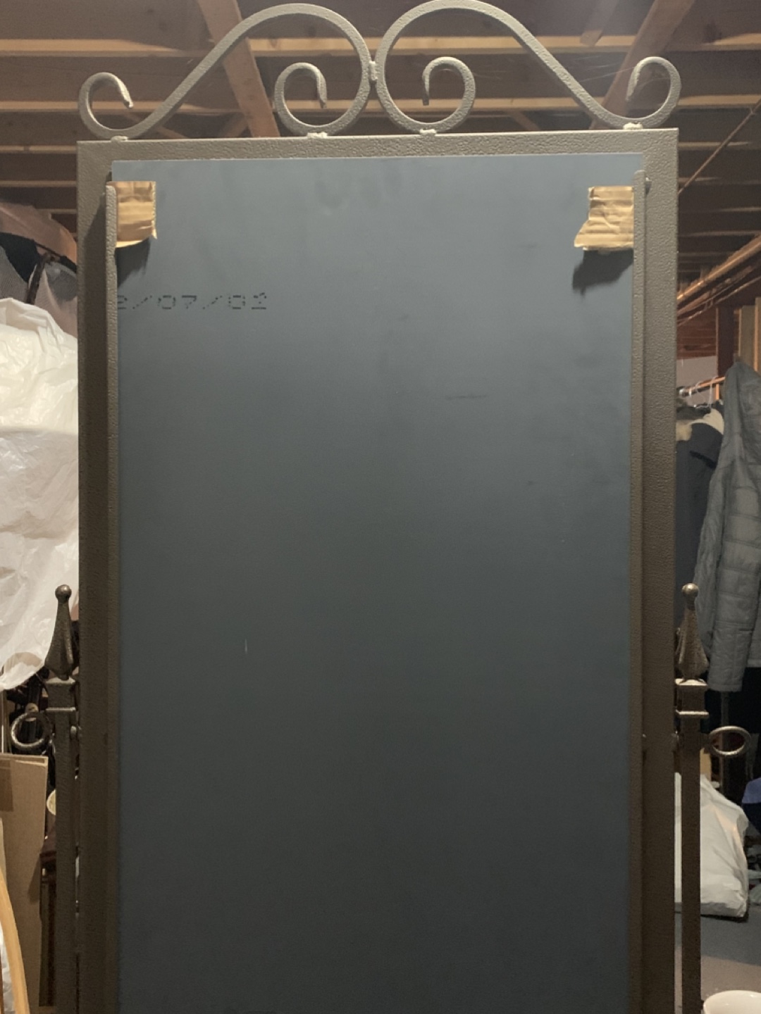 Standing Mirror with Metal Frame - photo 3