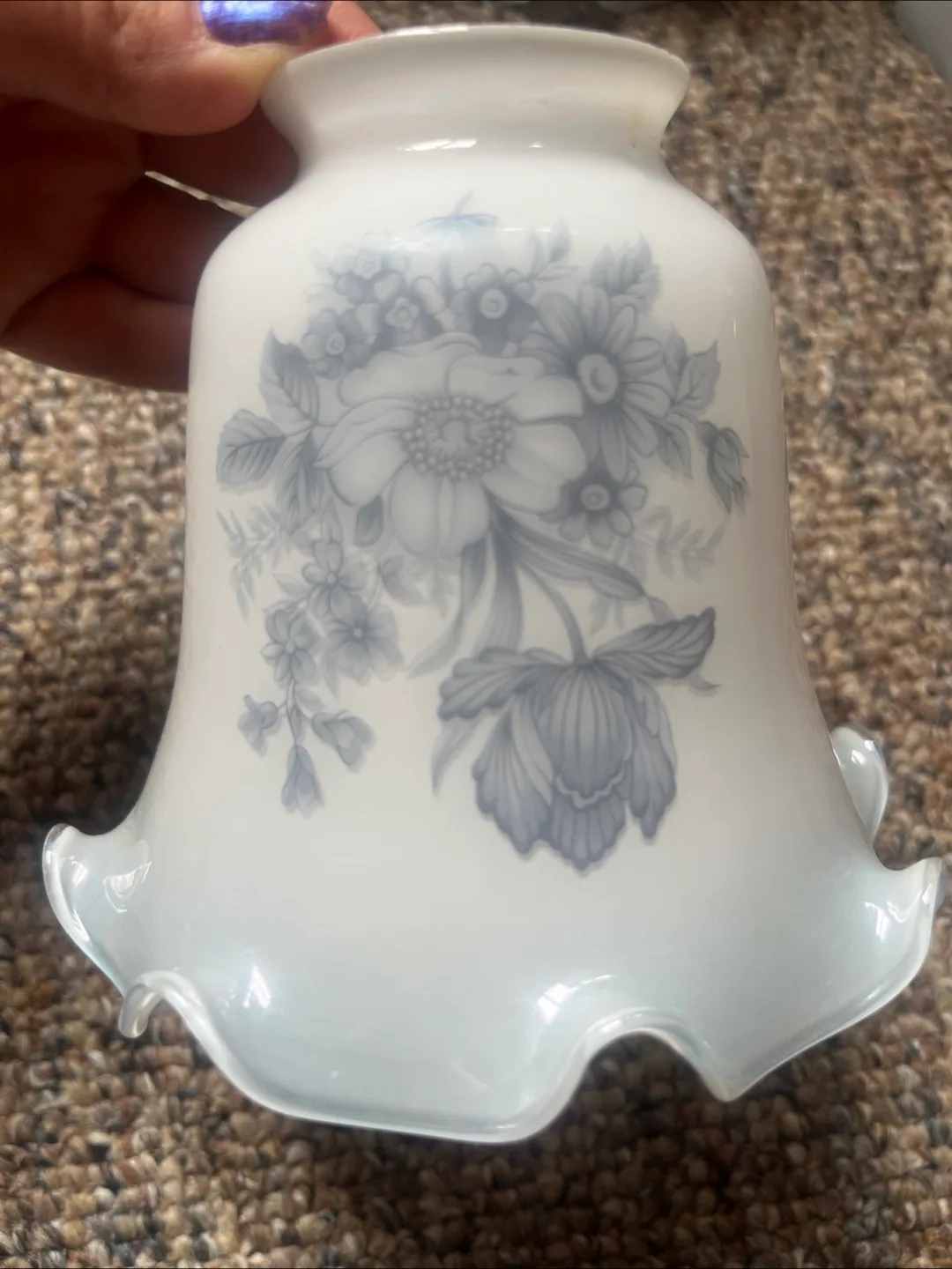 Set of 3 Floral Patterned Light Shades image indicator(2)