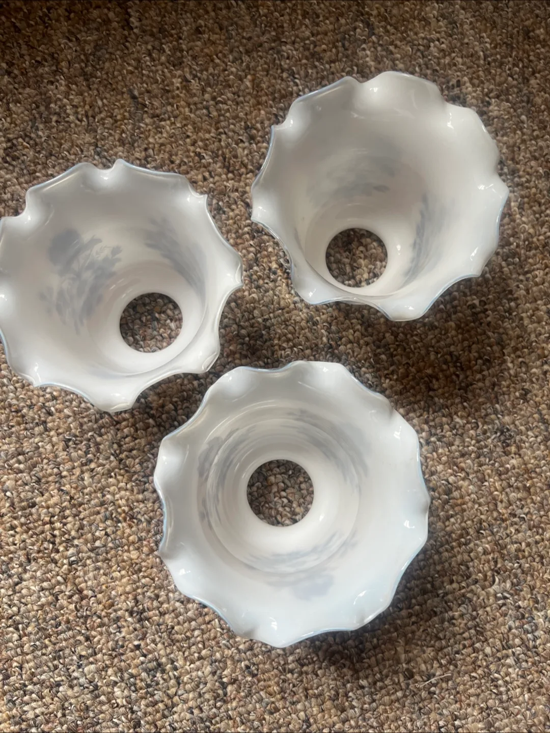 Set of 3 Floral Patterned Light Shades image indicator(5)