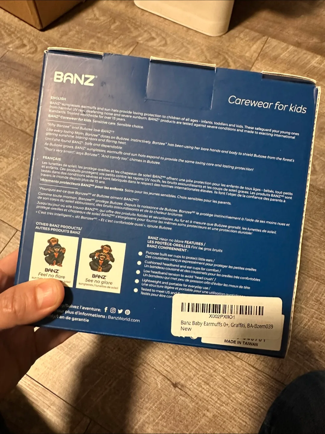 New Banz Baby Earmuffs 0-2 Years image indicator(3)