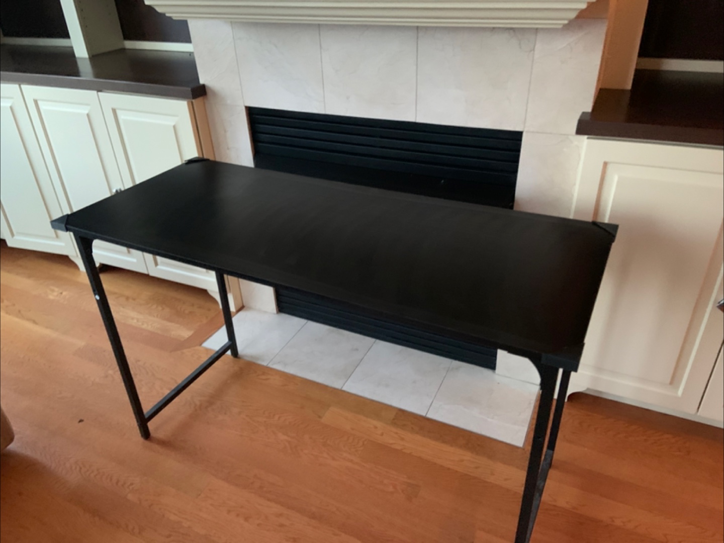 Black Folding Desk
