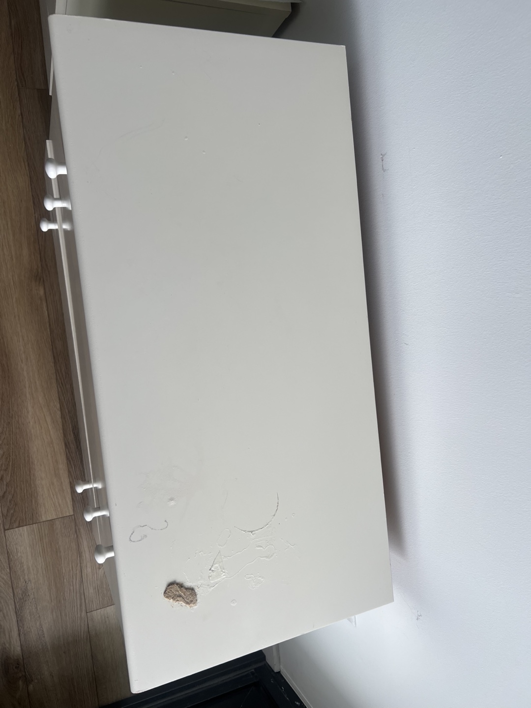 White 3-Drawer Dresser - photo 2