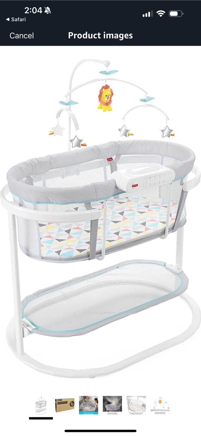 Fisher-Price Soothing Motions Bassinet