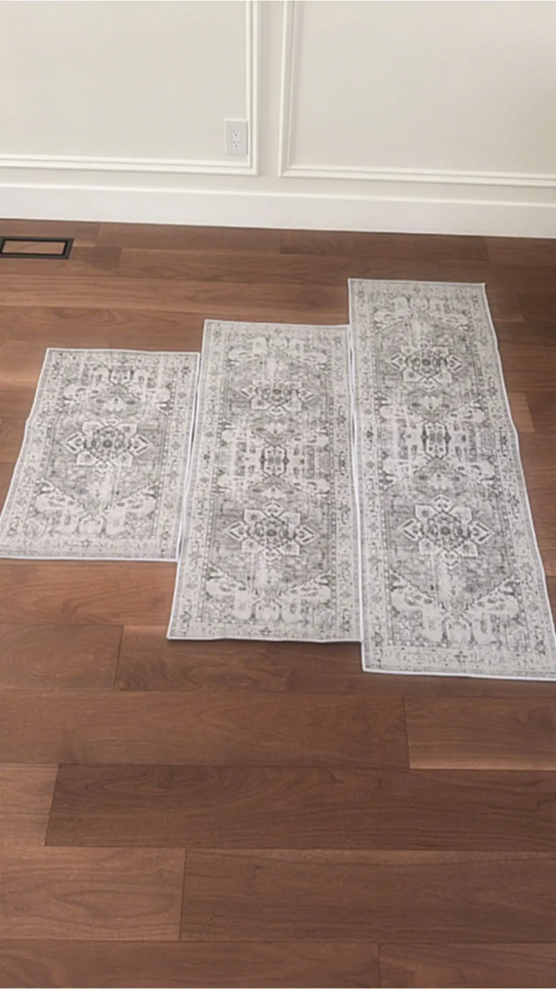 3pcs Bohemian Kitchen Carpet Set thumbnail