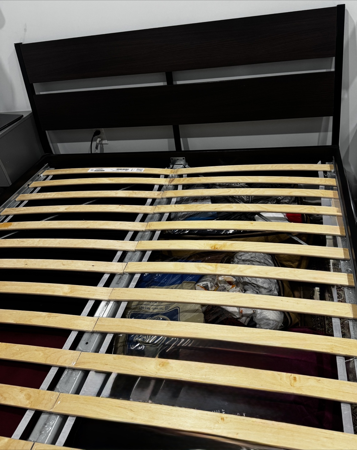Dark Brown Bed Frame IKEA brand - photo 3