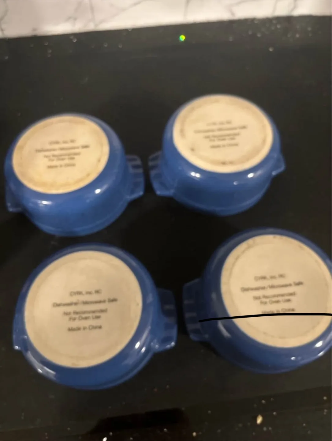 Set of 4 Blue CYRK Inc. Bowls image indicator(3)