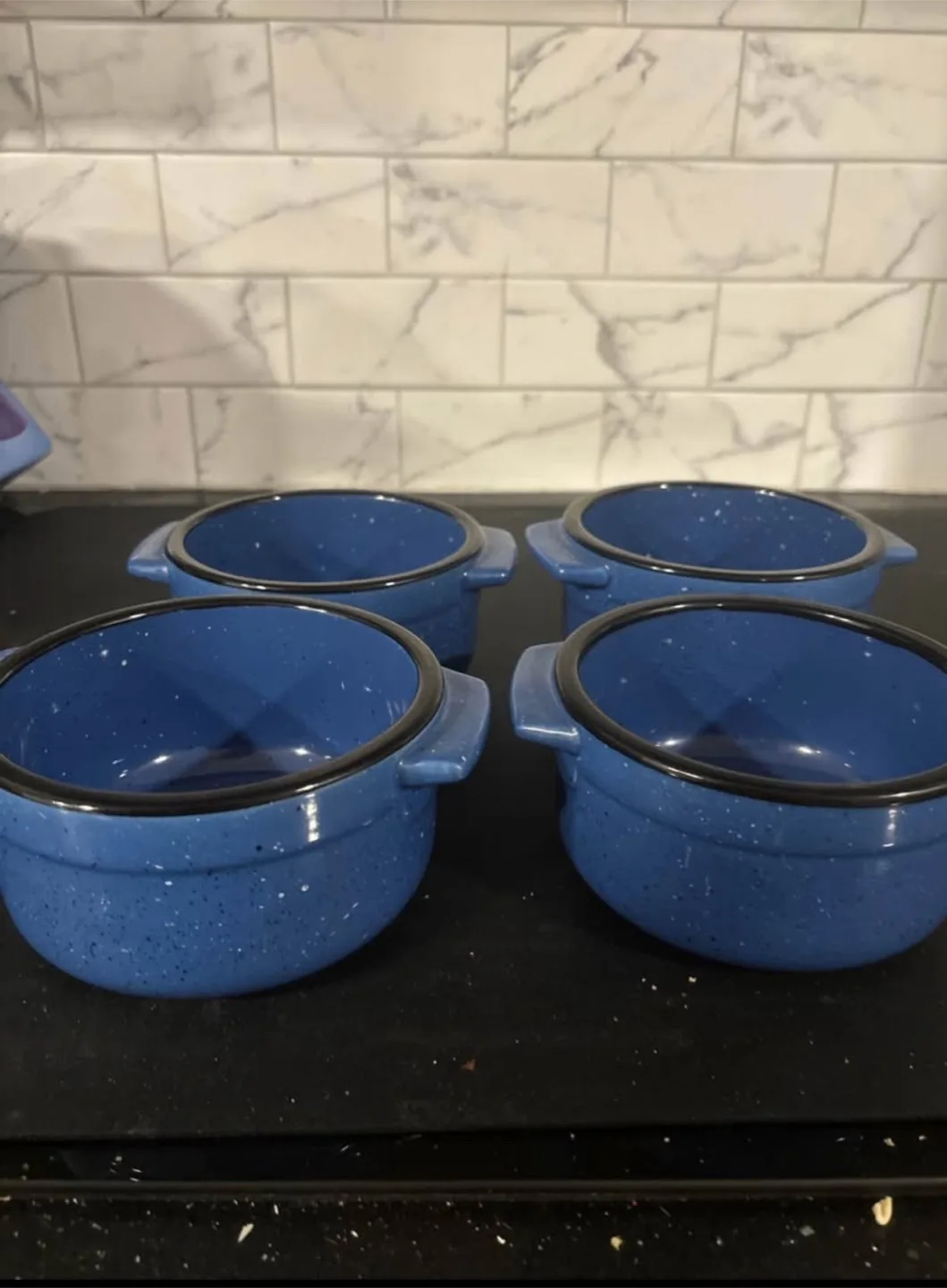 Set of 4 Blue CYRK Inc. Bowls image indicator(2)