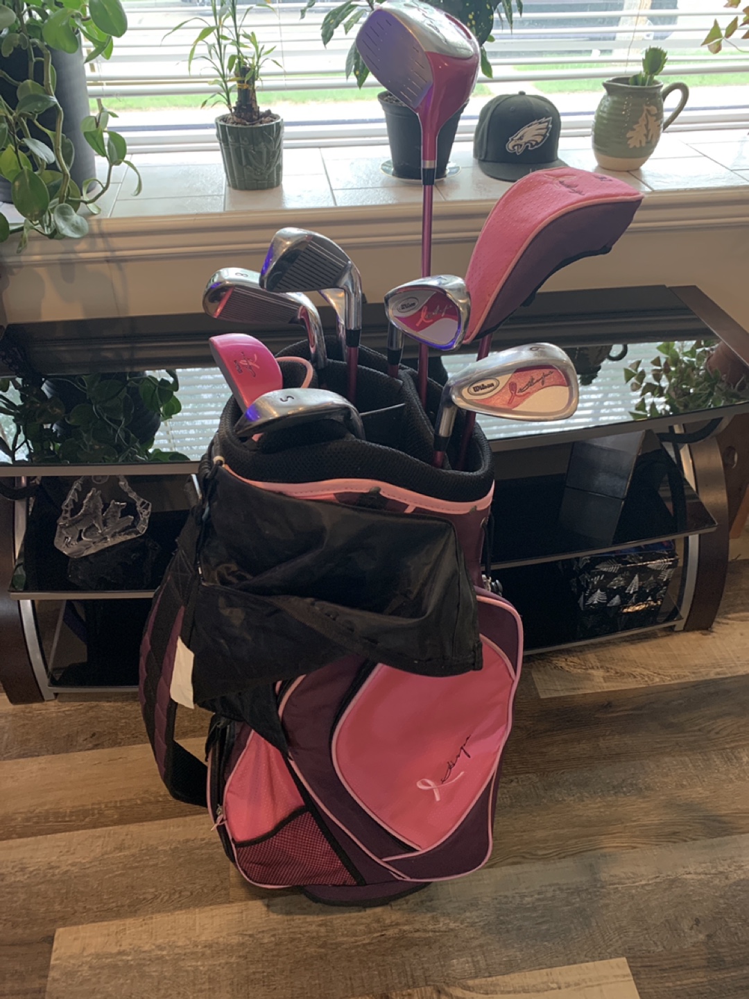 Ladies Wilson Hope Left Hand Golf Club Set With Rain Cover - photo 2