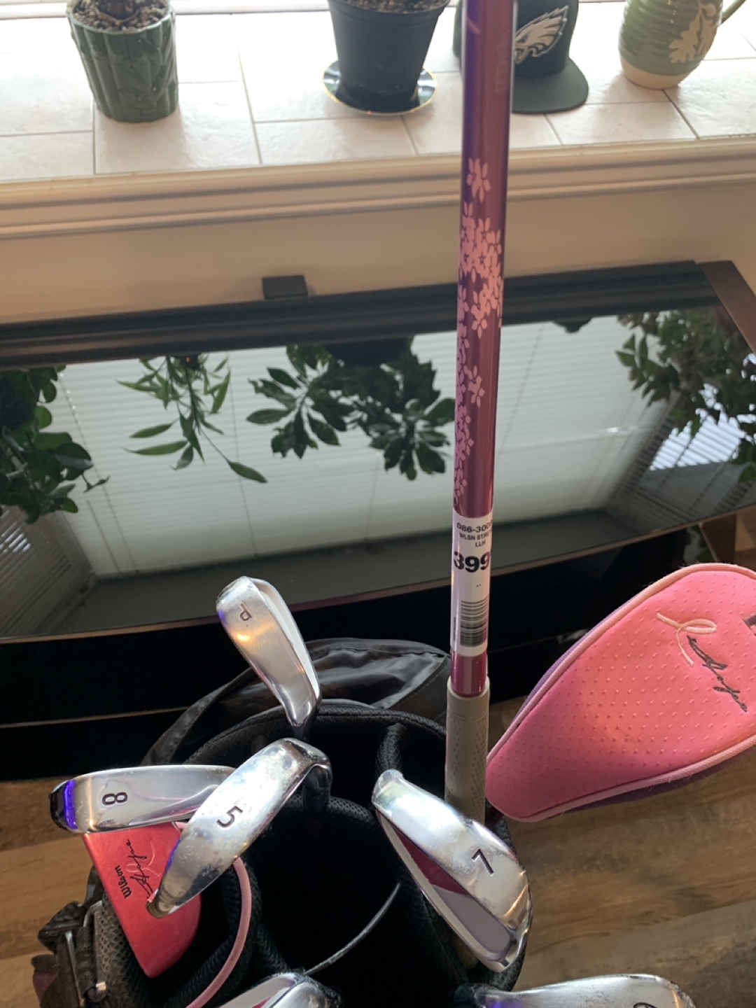 Ladies Wilson Hope Left Hand Golf Club Set With Rain Cover - photo 3