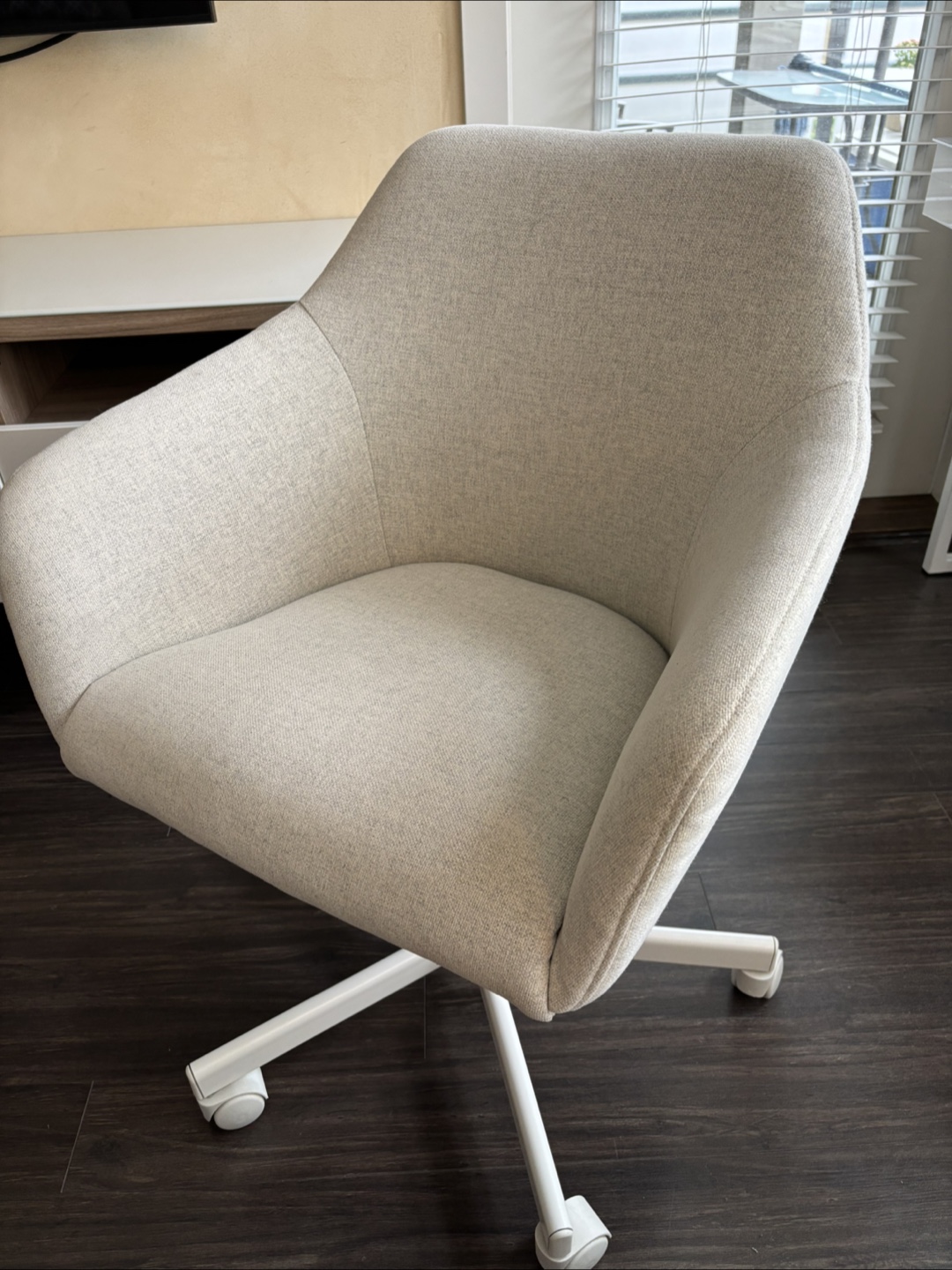 Beige Desk Chair