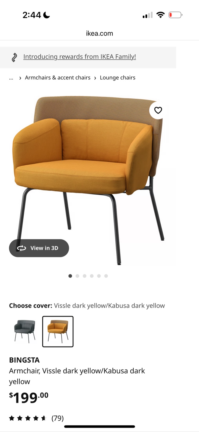 Yellow Armchair