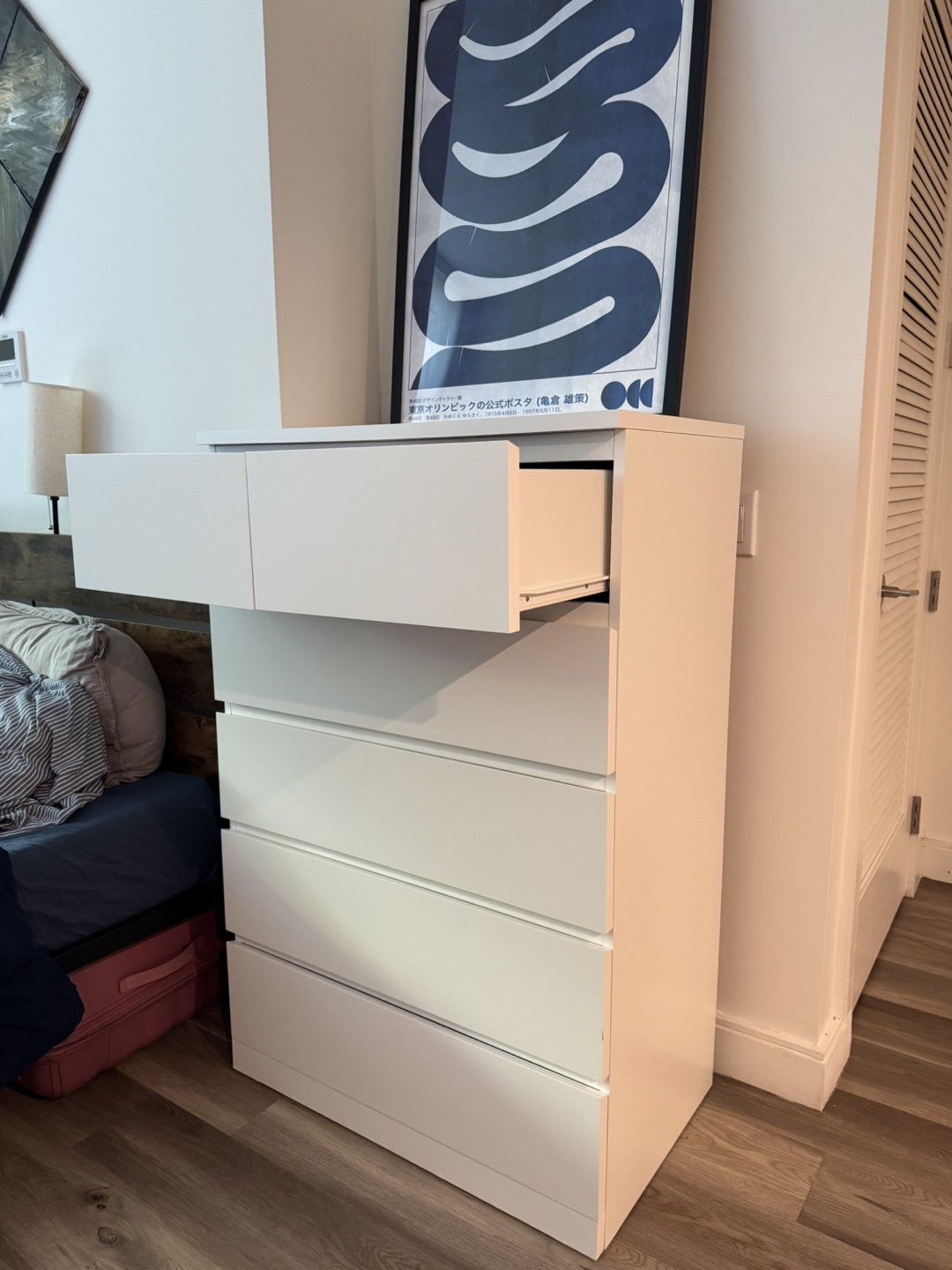 IKEA MALM White 6-Drawer Dresser - photo 4