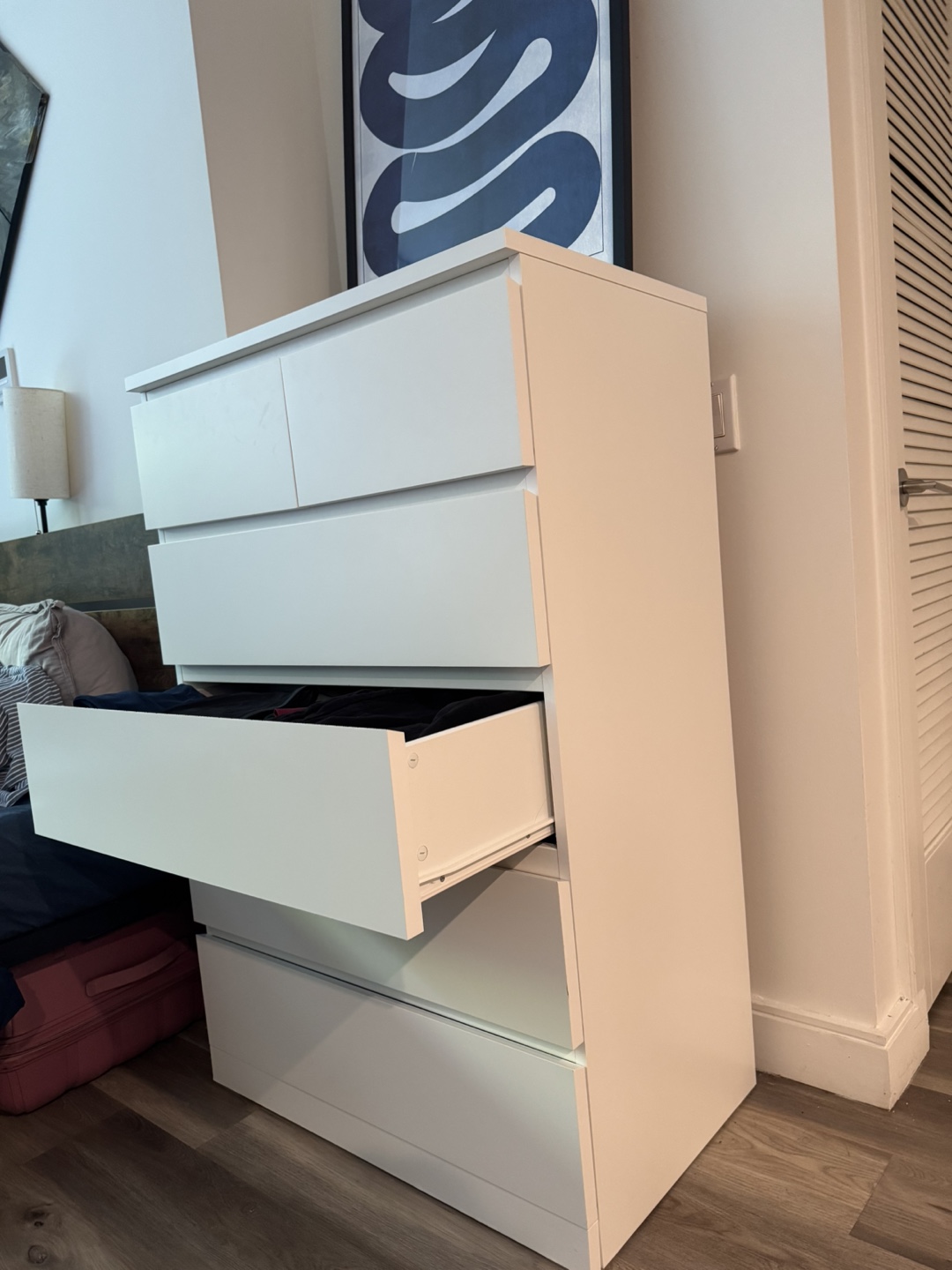IKEA MALM White 6-Drawer Dresser - photo 3