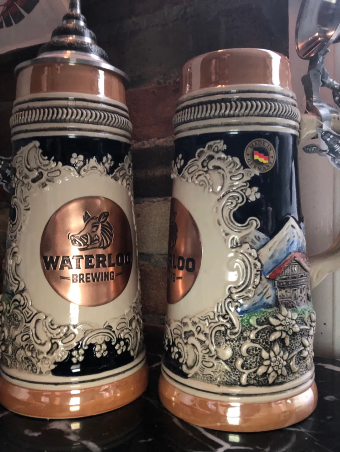 Waterloo Brewing King Beer Stein thumbnail