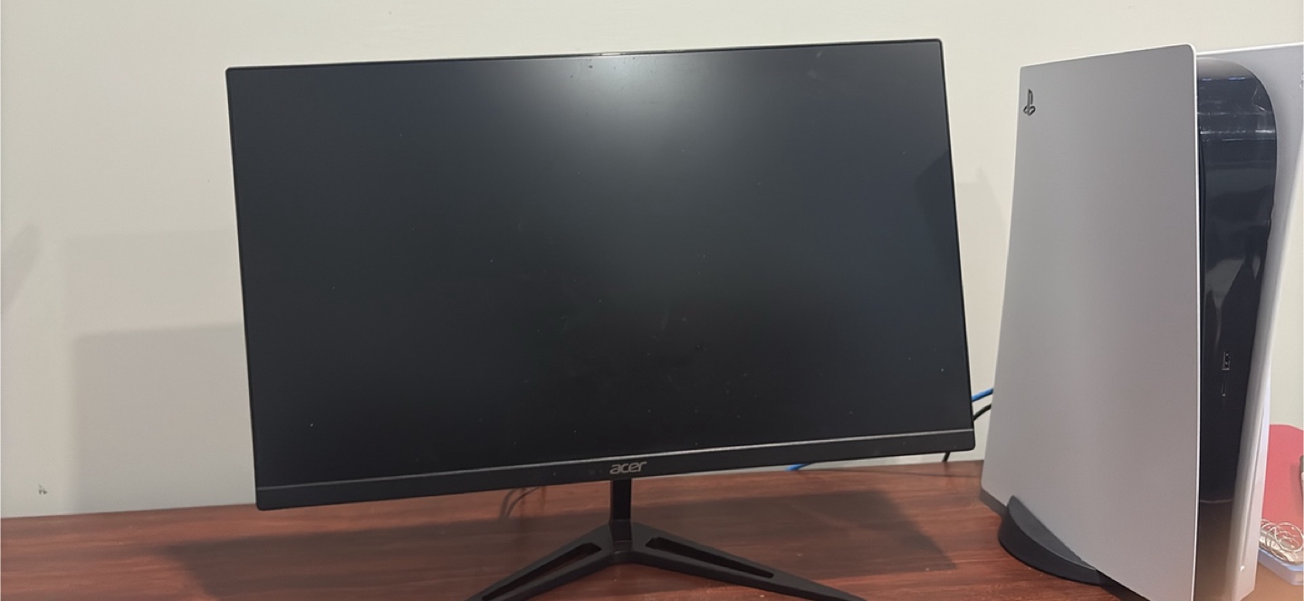 PS5, Spider-Man Game, Acer Monitor, Headset, Controller - photo 2