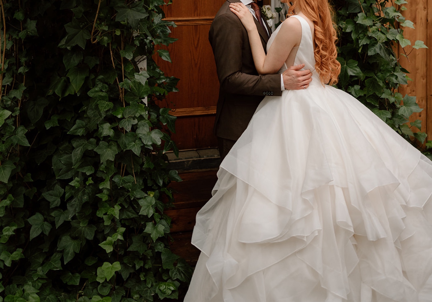 Size 8/10 Mori Lee wedding dress with hoop skirt/petticoat - photo 3