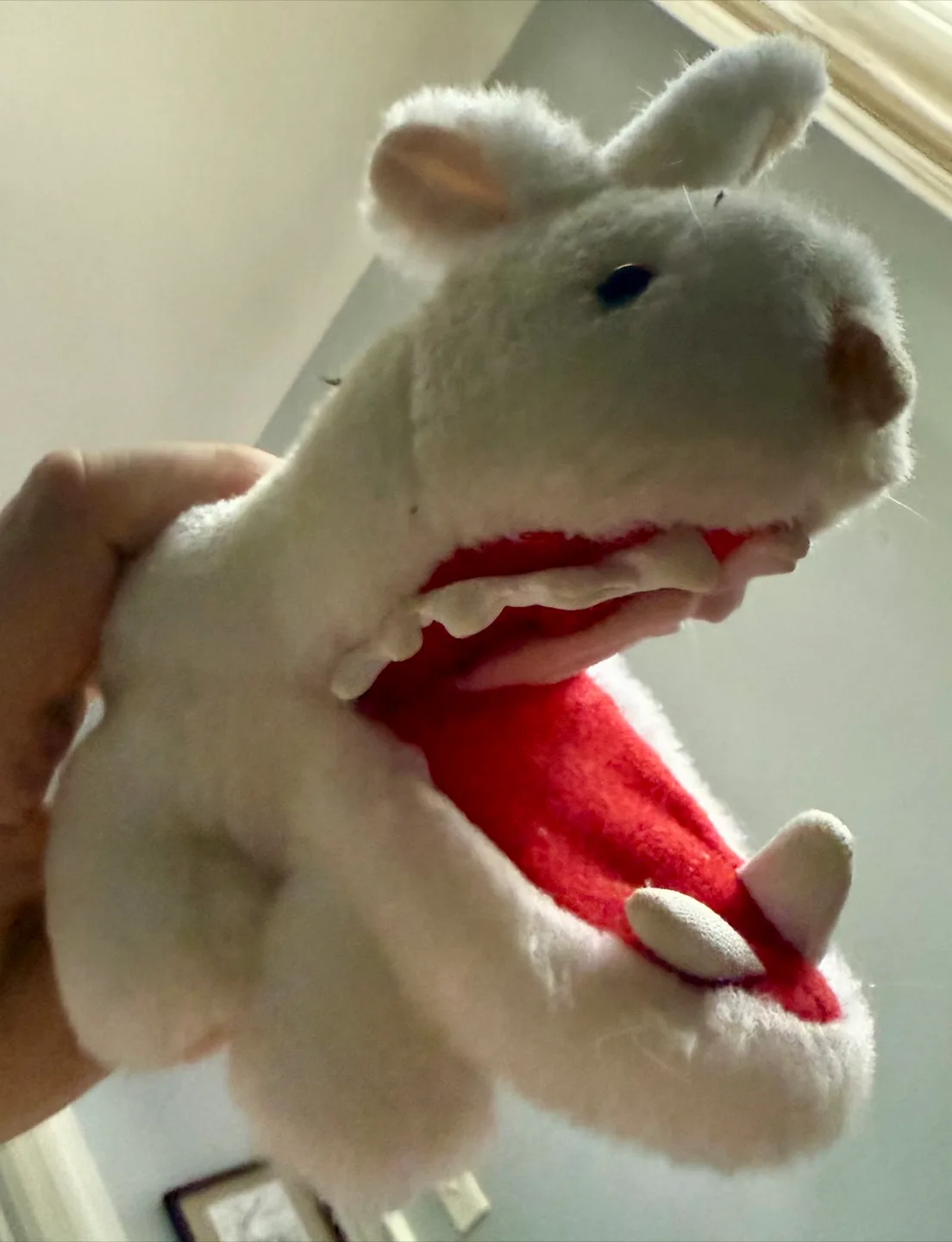 Monty Python Rabbit w/Big Pointy Teeth Plush • Holy Grail thumbnail