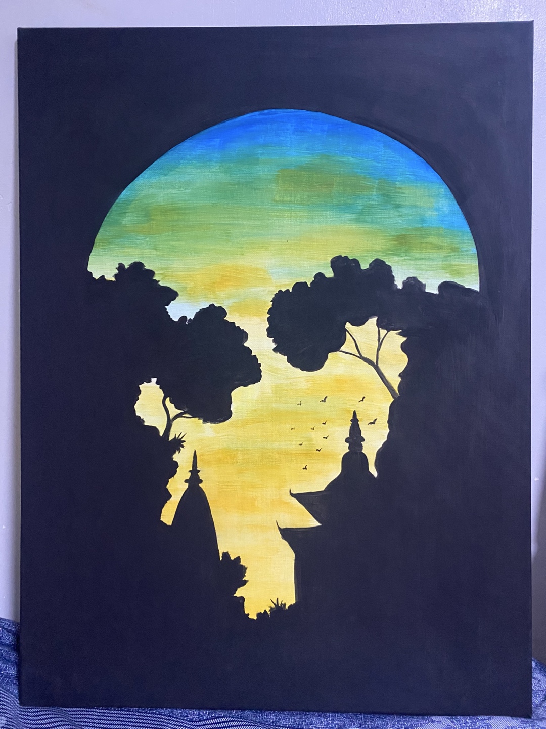 Hand made Acrylic Painting on Sale