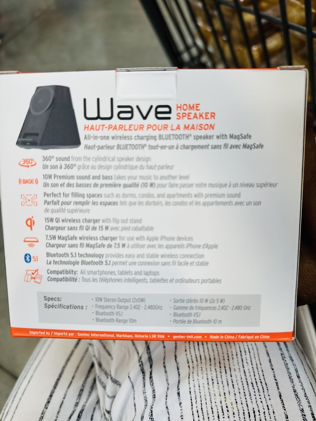 iQ Wave Home Speaker w/ MagSafe Charger - New - photo 2