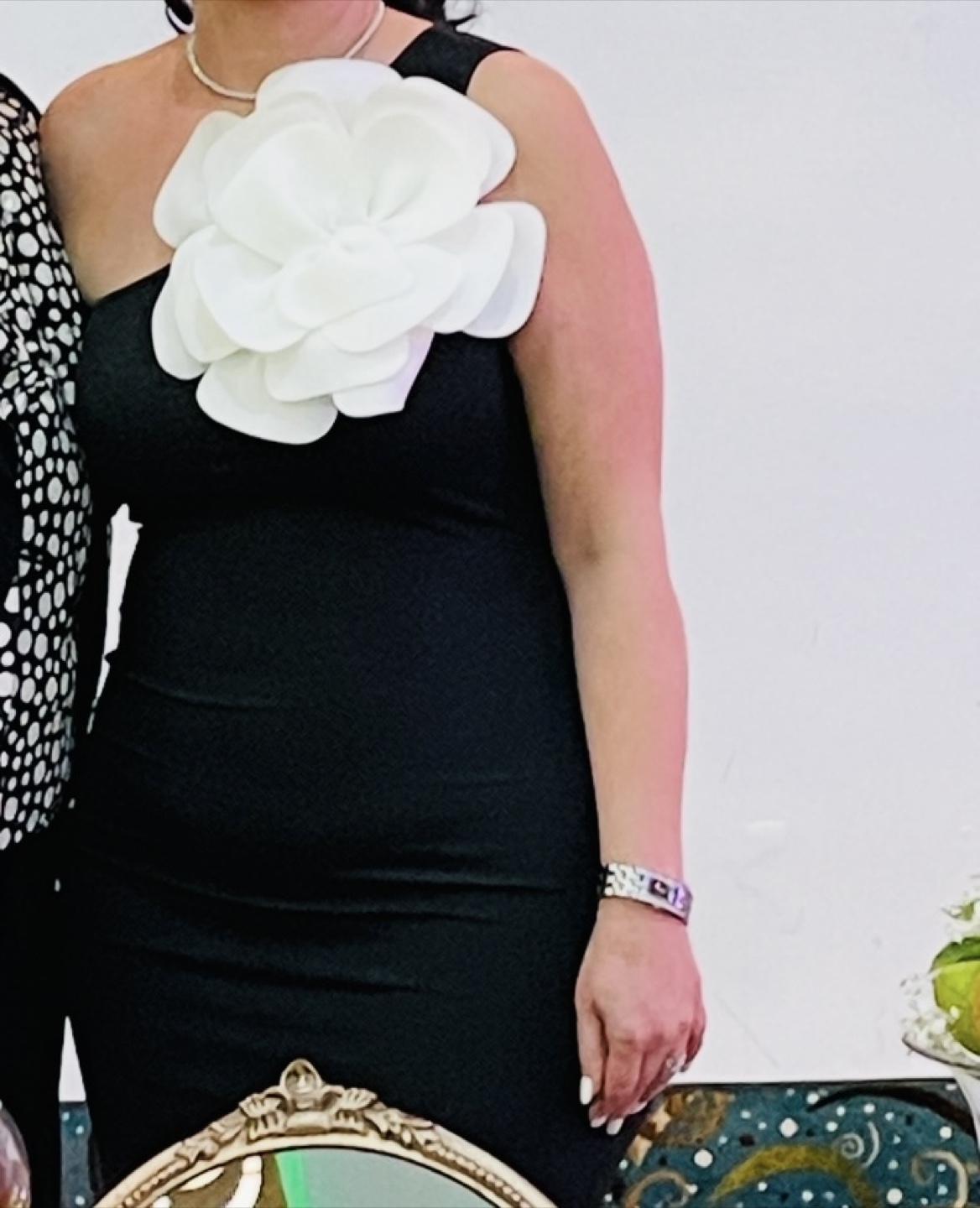 Black and white dress size M-L - photo 2