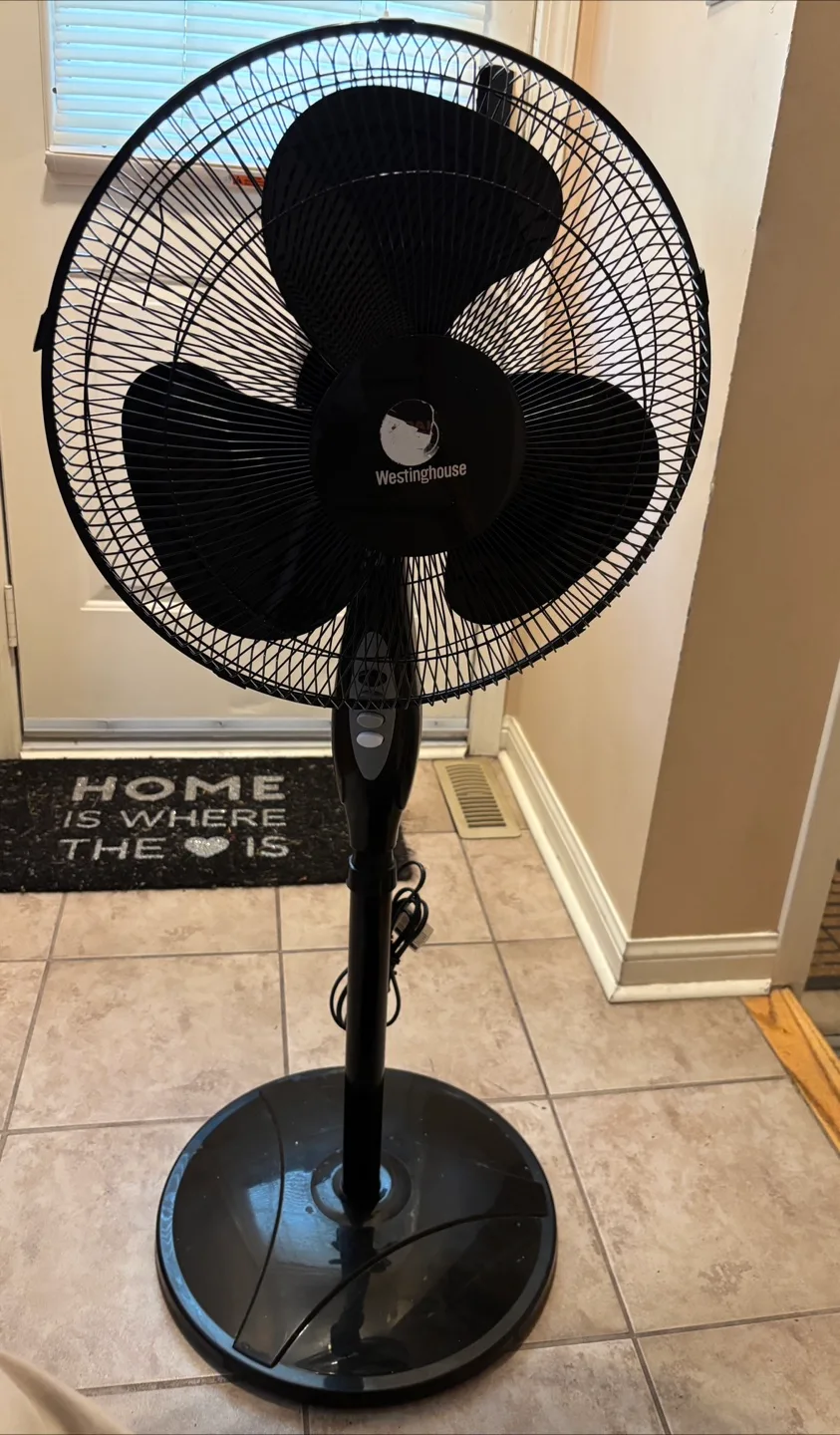 Westinghouse Black Stand Fan thumbnail