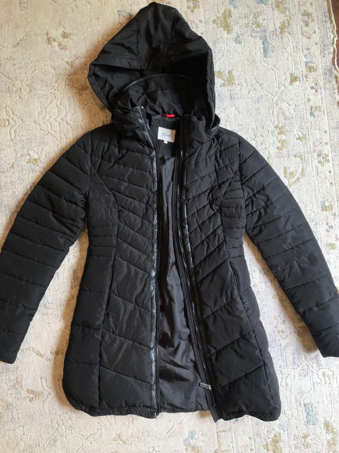 Kismet Black Puffer Jacket - Size XS thumbnail