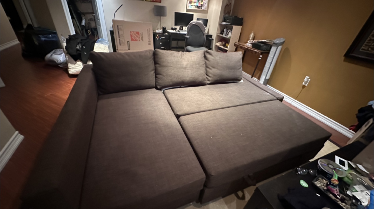 IKEA Friheten Sectional Sofa Bed - Brown - photo 2
