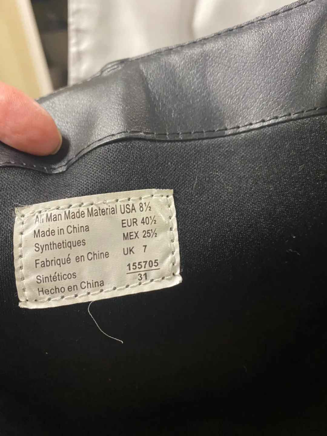 BLACK BOOT WITH ZIPPER image indicator(5)