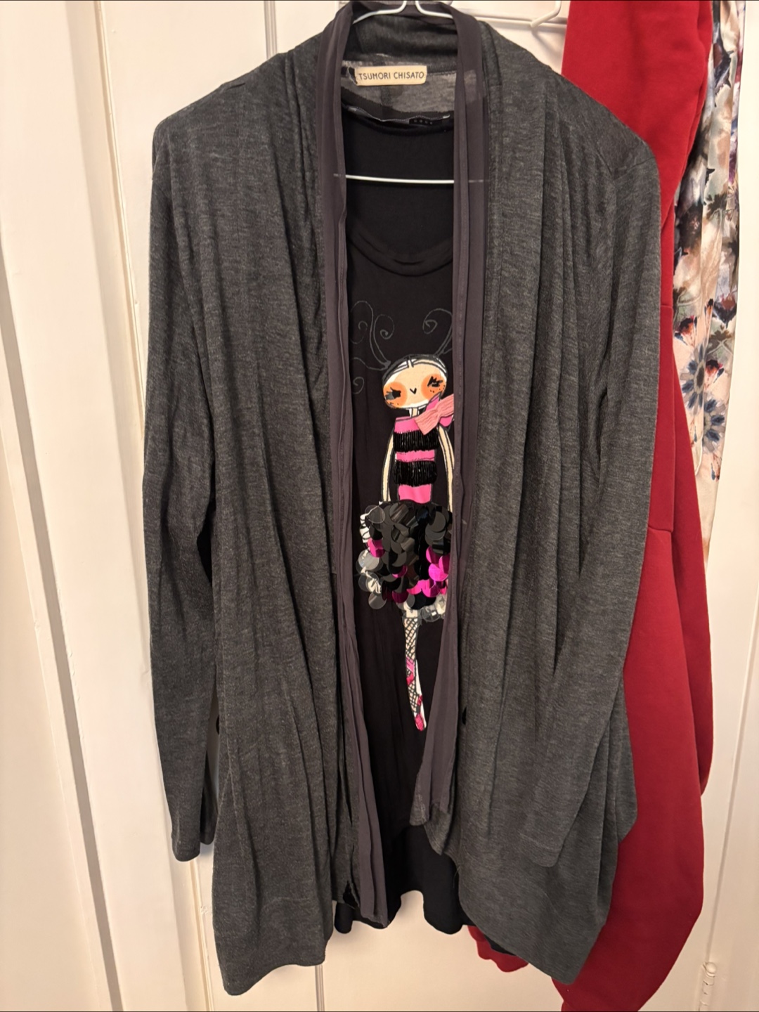Tsumori Chisato Grey Cardigan - photo 5