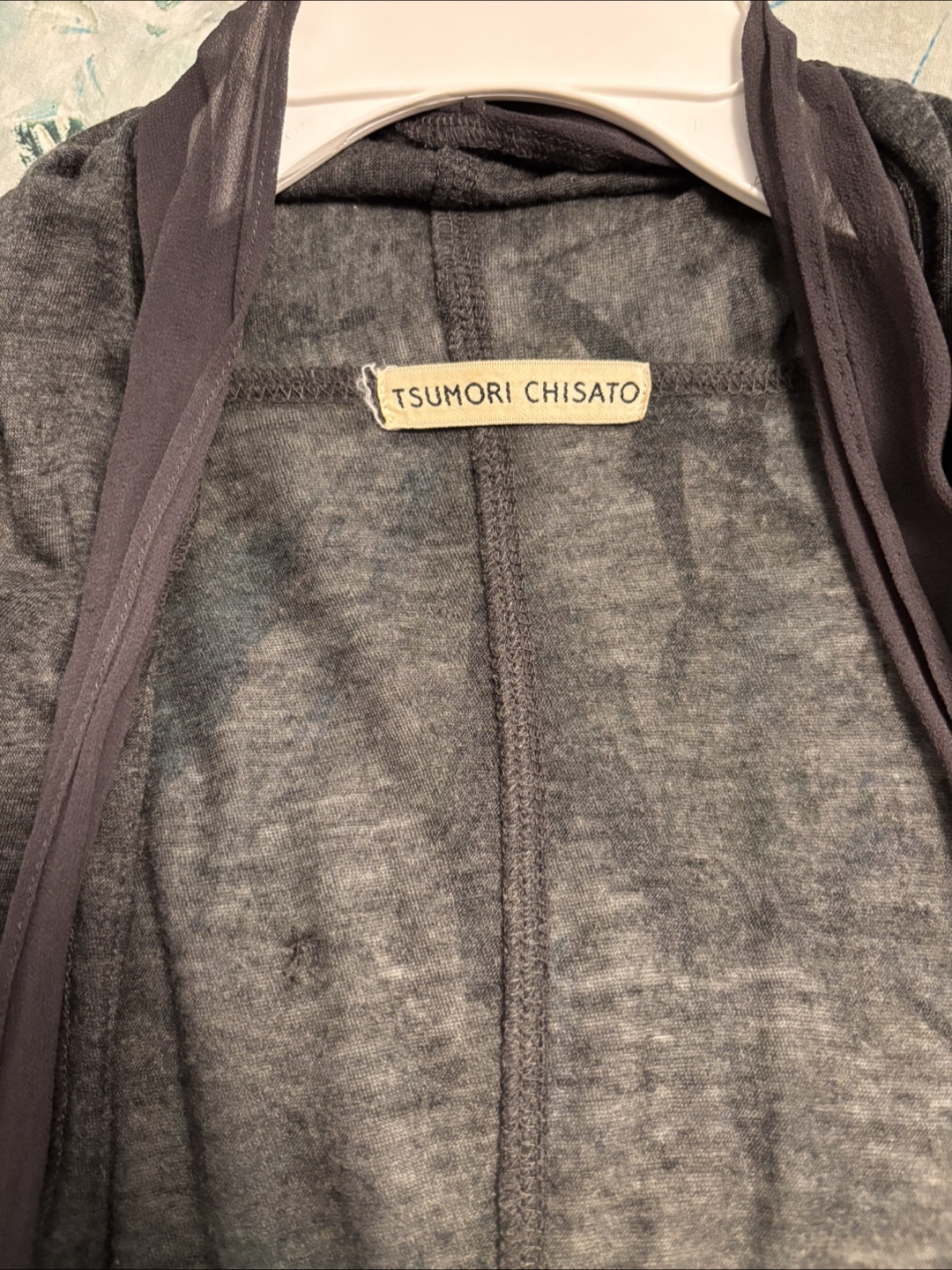 Tsumori Chisato Grey Cardigan - photo 2