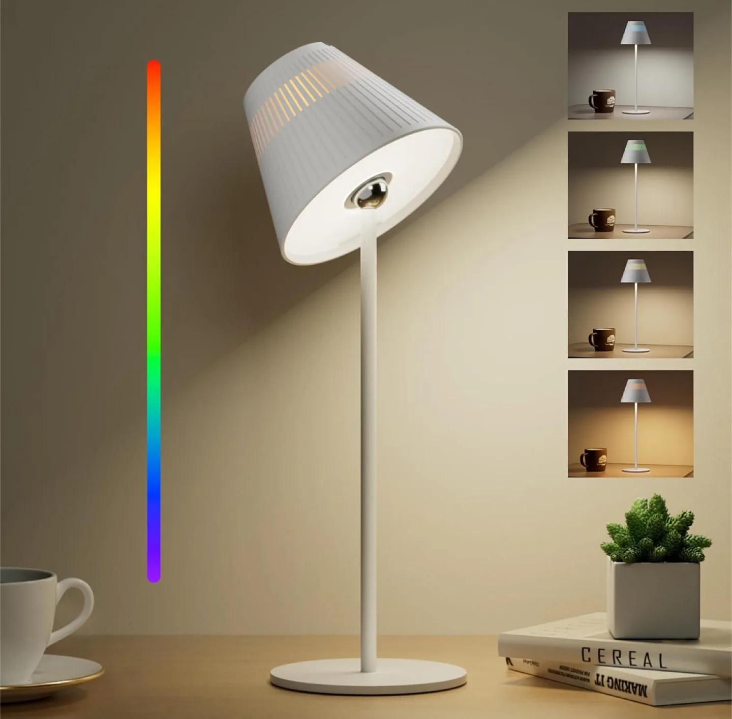 Sunturalux Eye Protection Table Lamp - White thumbnail