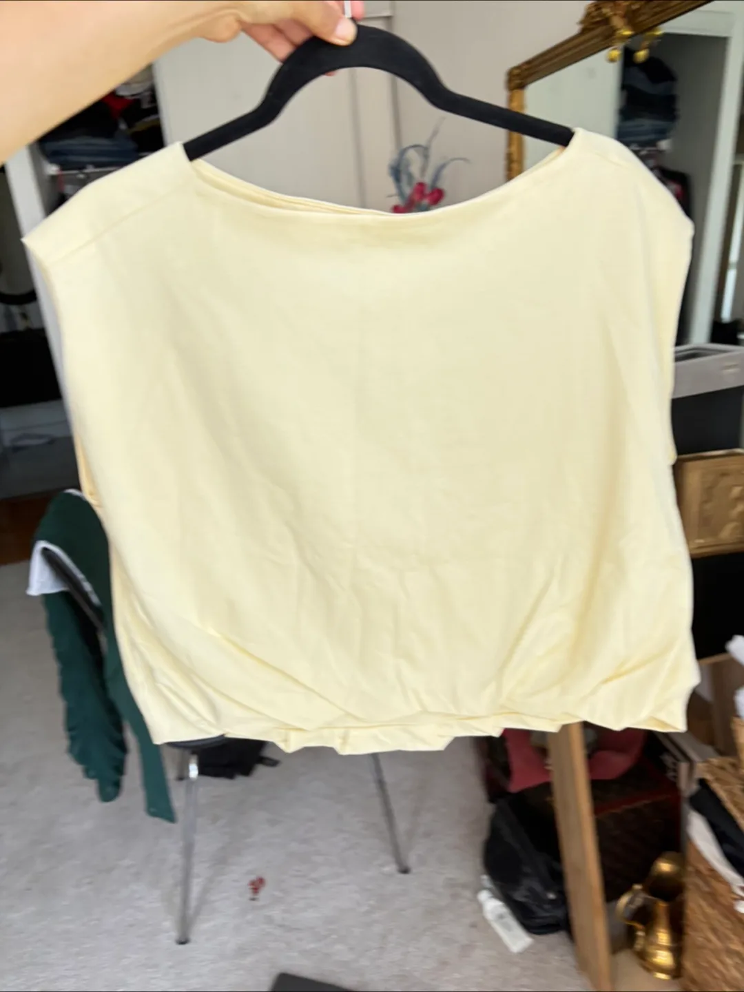 Banana Republic Cream Top - Size S thumbnail