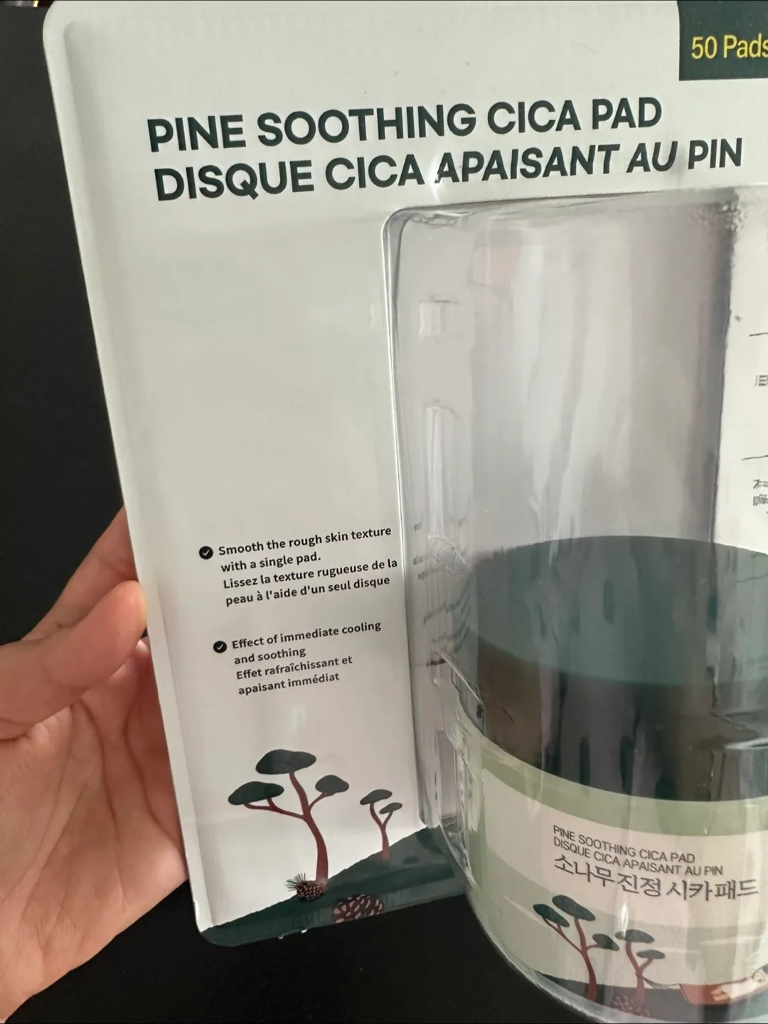 ROUND LAB Pine Soothing Cica Pad (50 pads) image indicator(2)