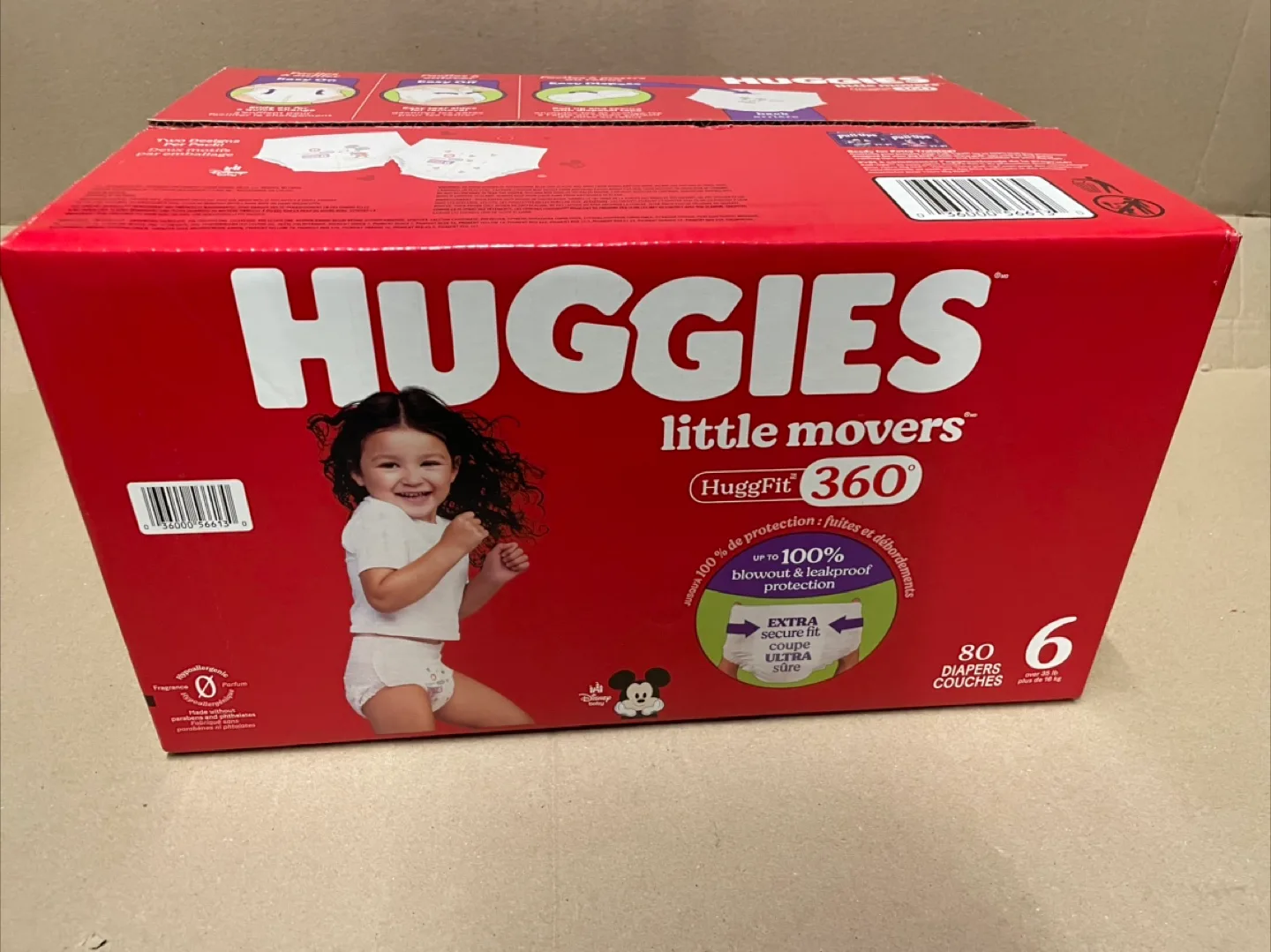Huggies Little Movers Hugg Fit Size 6 thumbnail