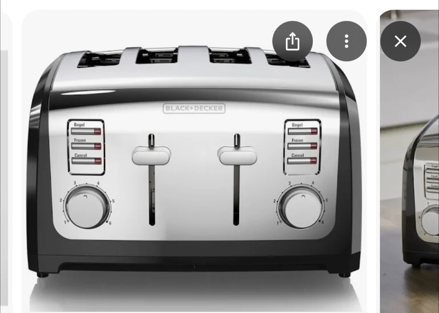 Black+Decker 4-Slice Toaster - photo 2