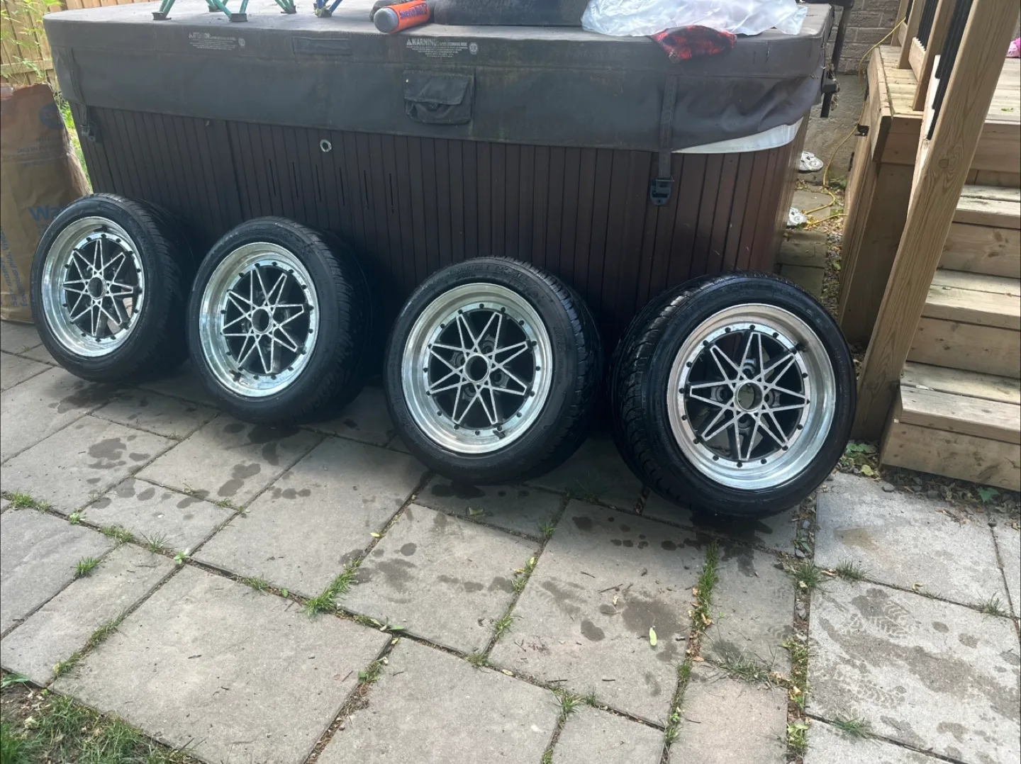 Set of rims and tires 195 50 15 thumbnail