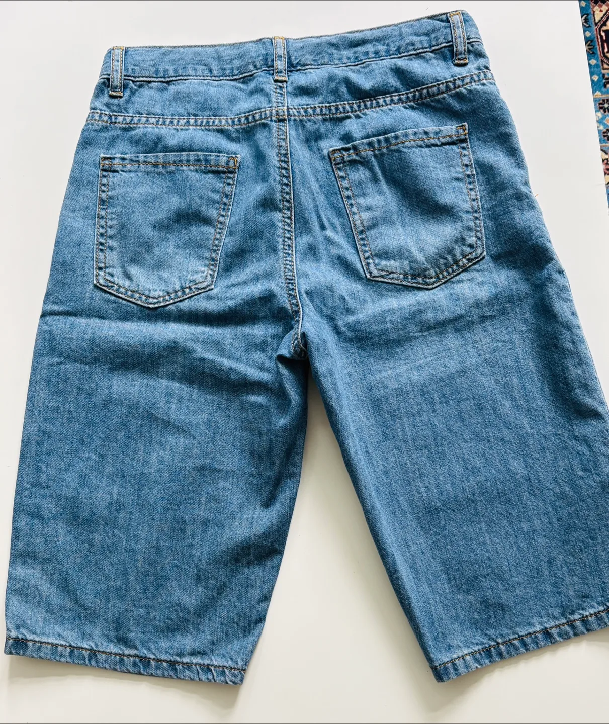 Boy’s  Denim Shorts in Excellent Condition! Size 12/13 image indicator(2)