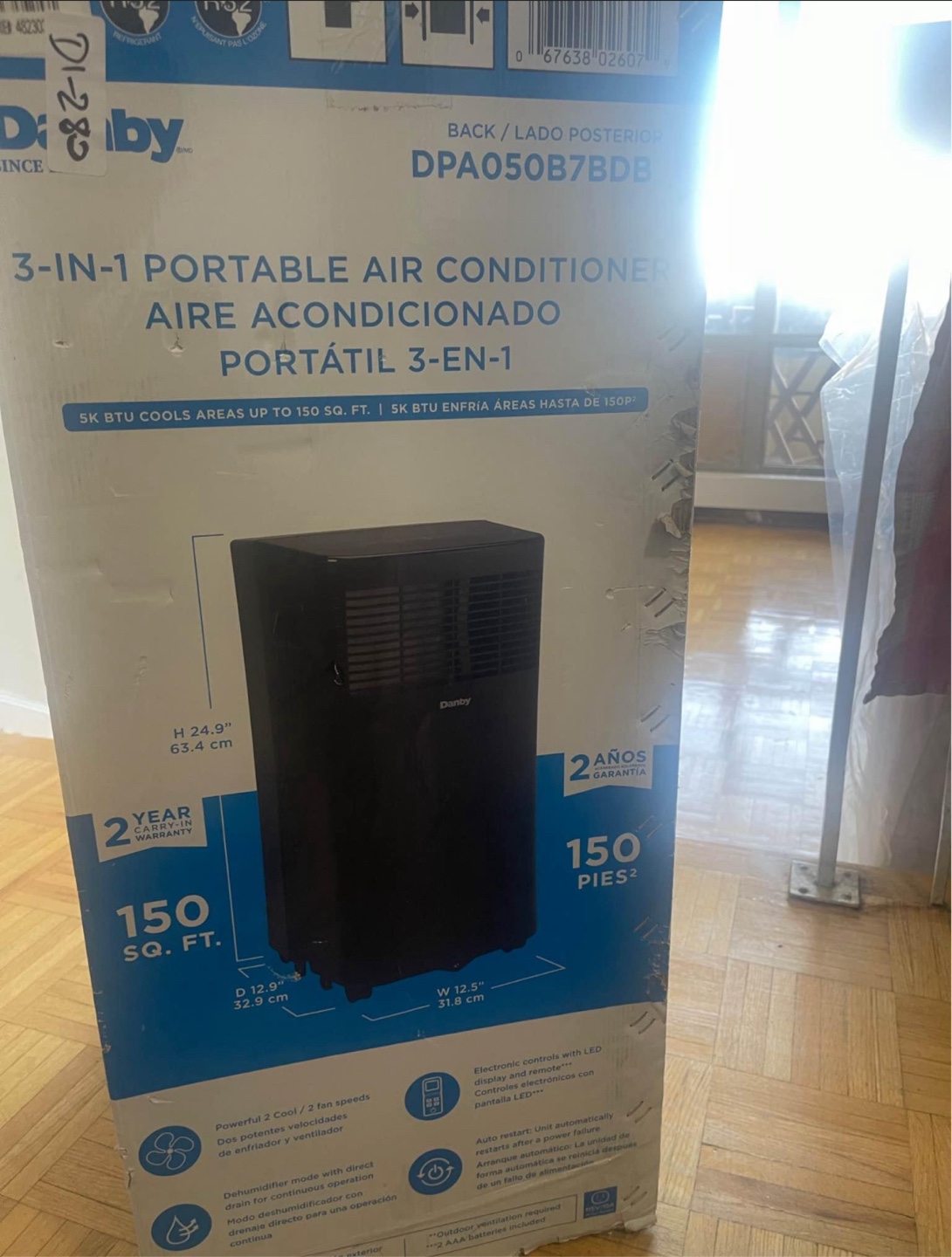 Danby 3-in-1 Portable Air Conditioner