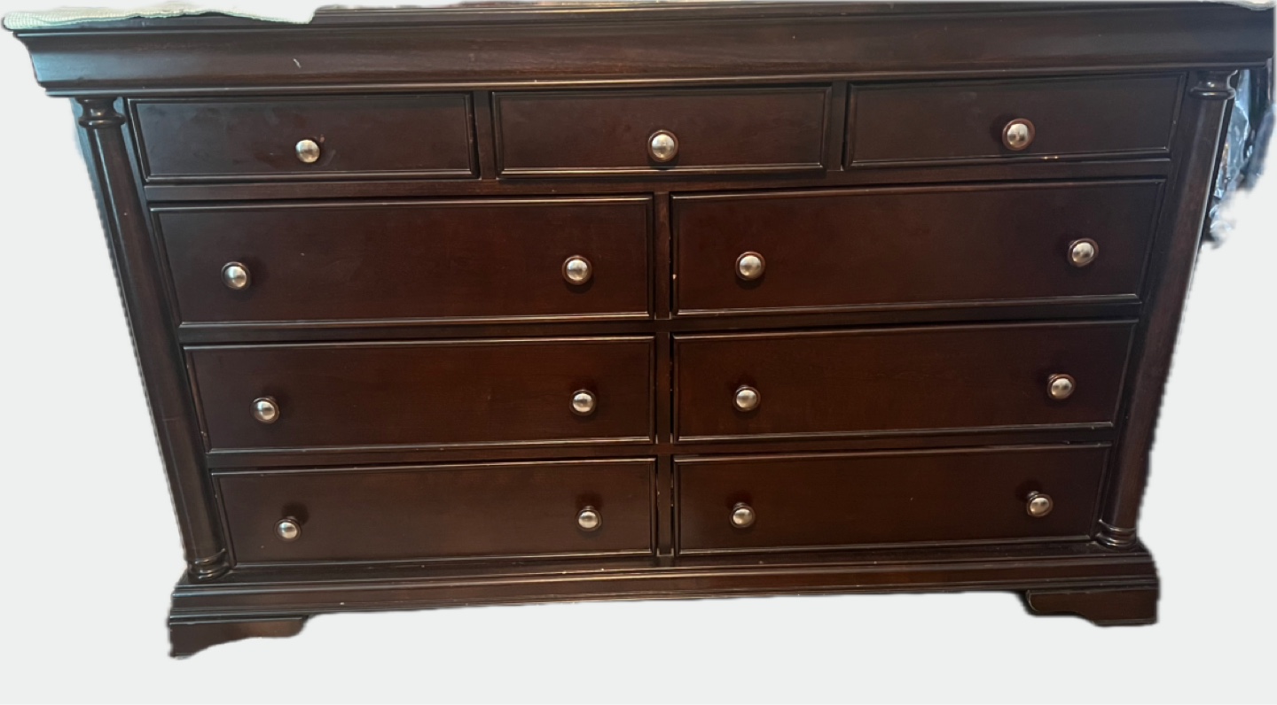 Dark Wood Dresser - photo 2