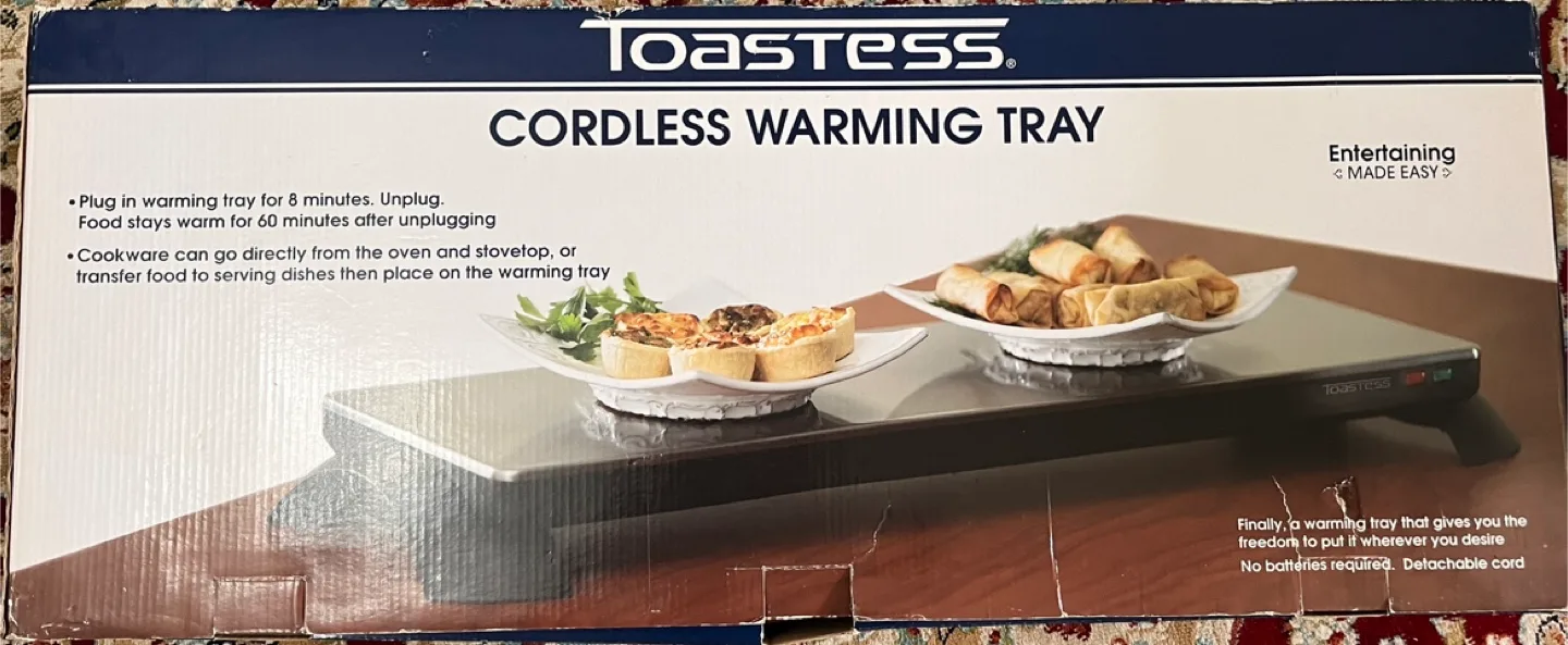 Salton Toastess Cordless Warming Tray thumbnail