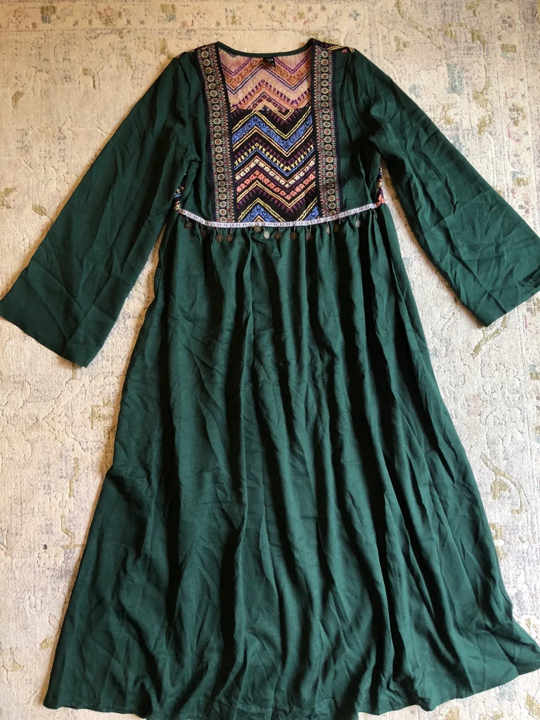 Shein Green Dress - Size L thumbnail