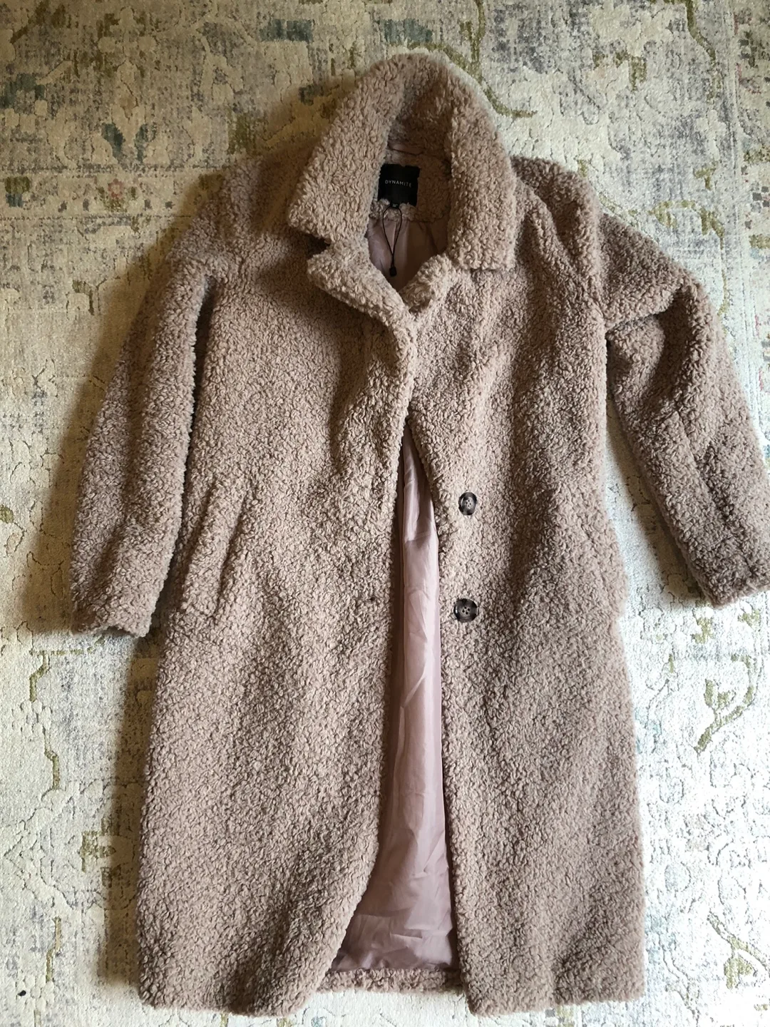 Dynamite Teddy Coat - Size XS thumbnail