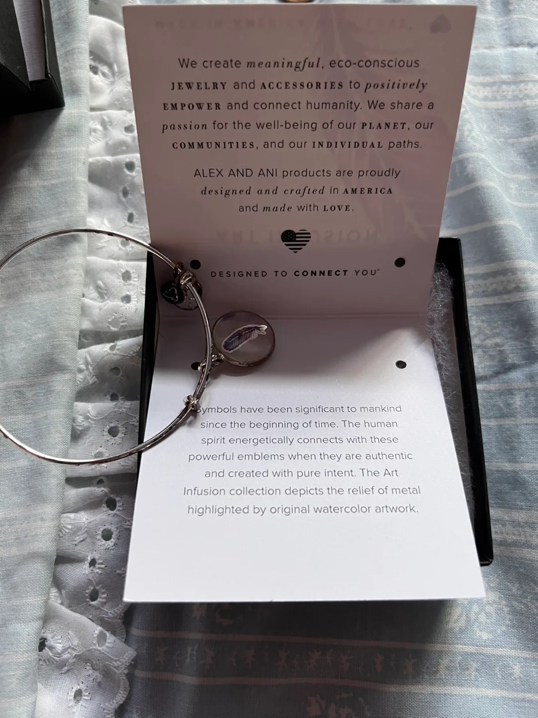 Feather Bangle - Alex and Ani image indicator(4)