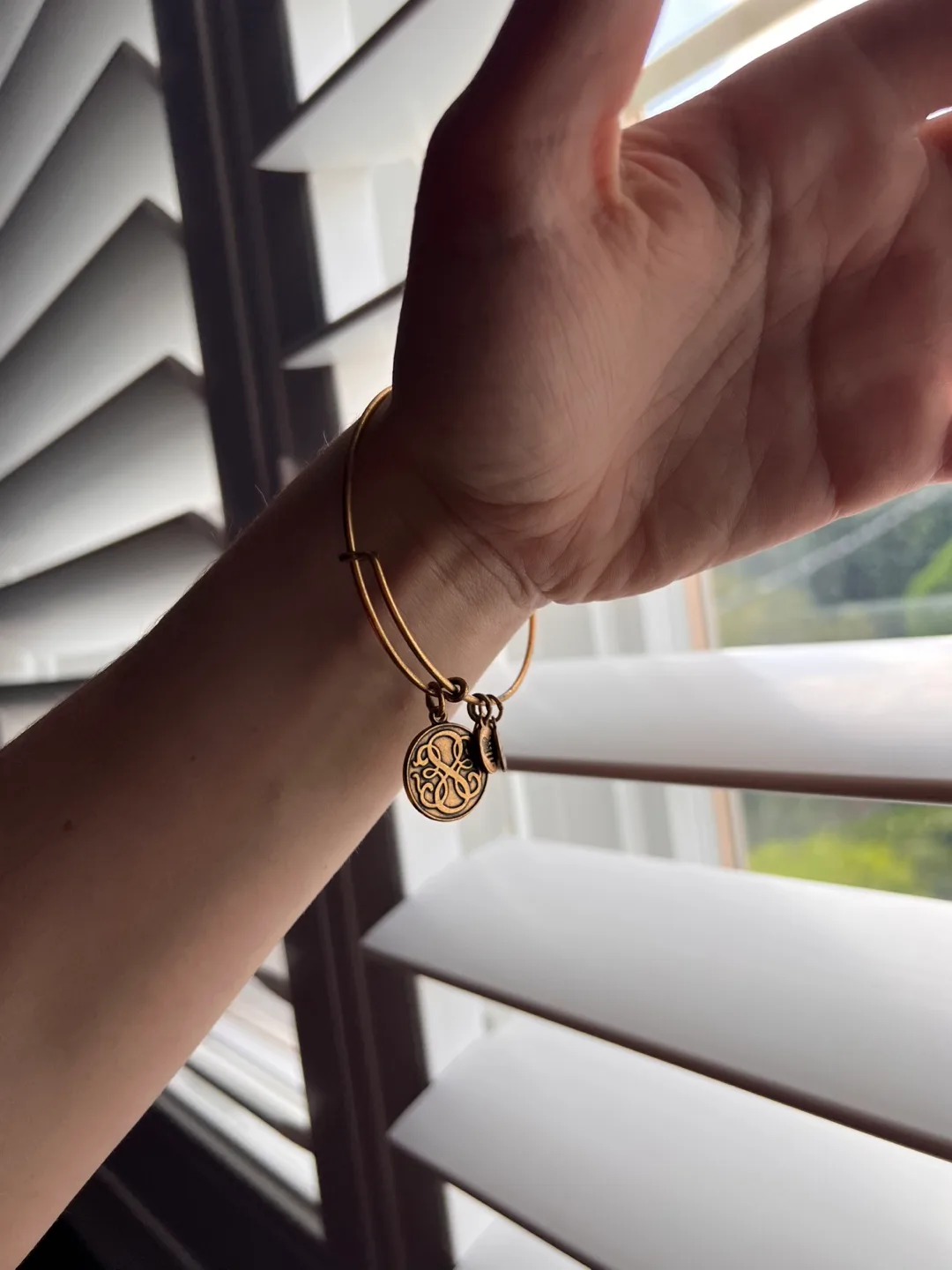 Eternity Gold Bangle Bracelet - Alex and Ani Gold image indicator(2)