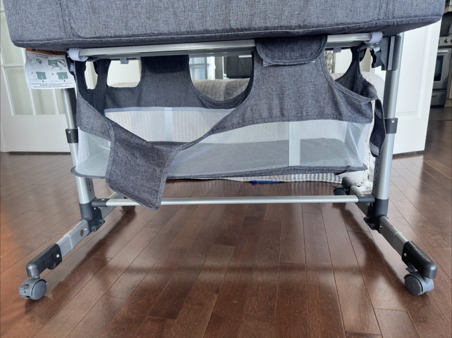 Grey Baby Bassinet - photo 5