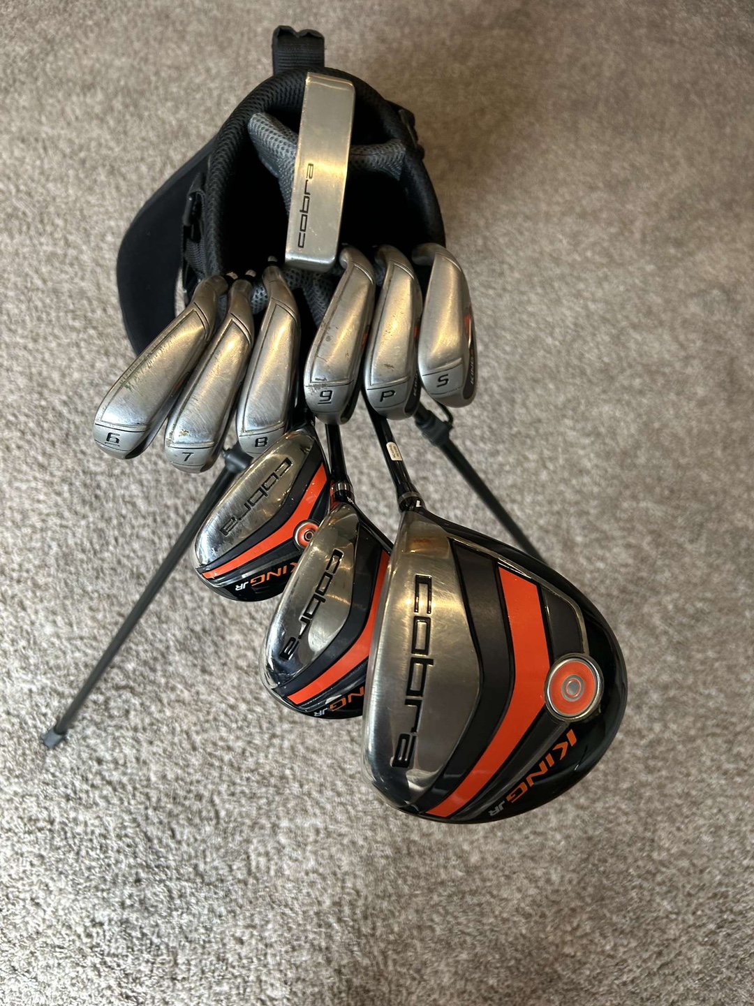 Cobra King JR Golf Set with Bag