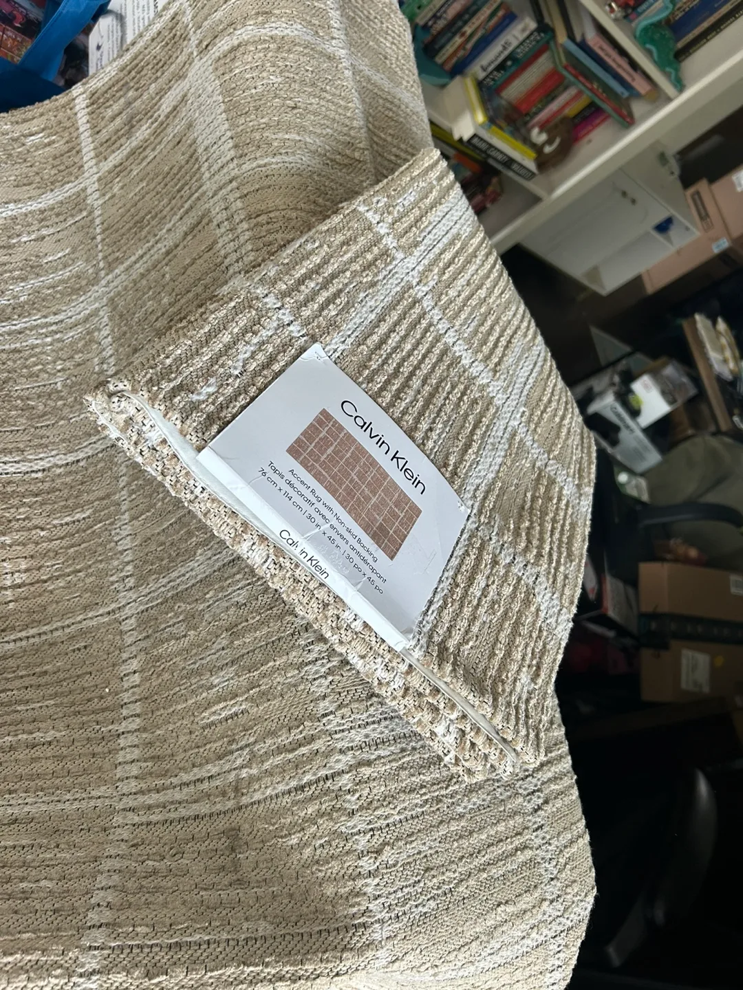 Calvin Klein Beige Accent Rugs - 76 x 114 cm thumbnail