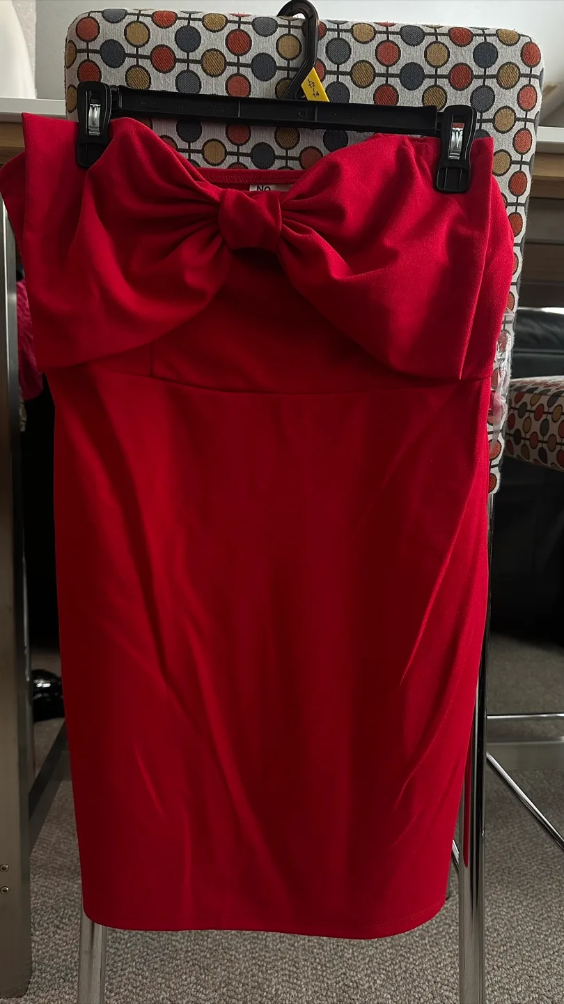 No Boundaries Red Dress - Size L (12-14) thumbnail