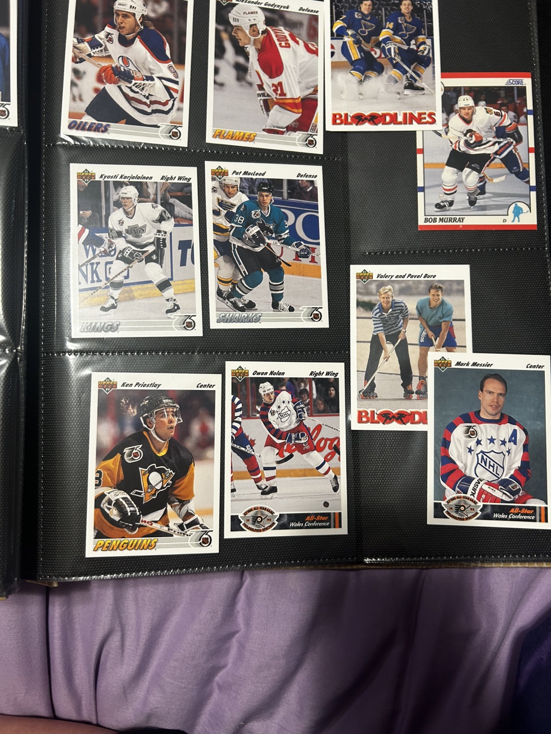 Hockey Trading Cards Collection 🧡